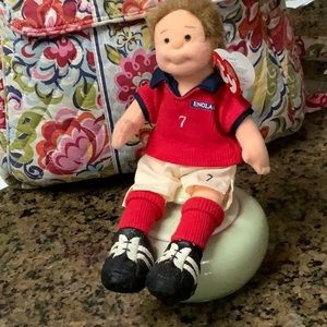 ‼️Ty Teenie Beanie Boppers “Footie” England Soccer player